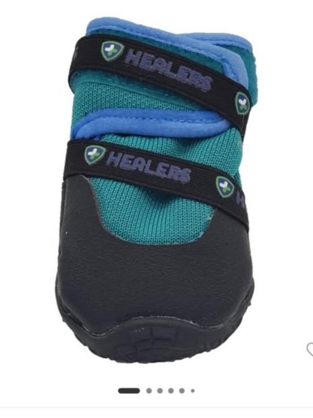 HEALERS Teal Urban Walker III Dog Boots Set, - S/M